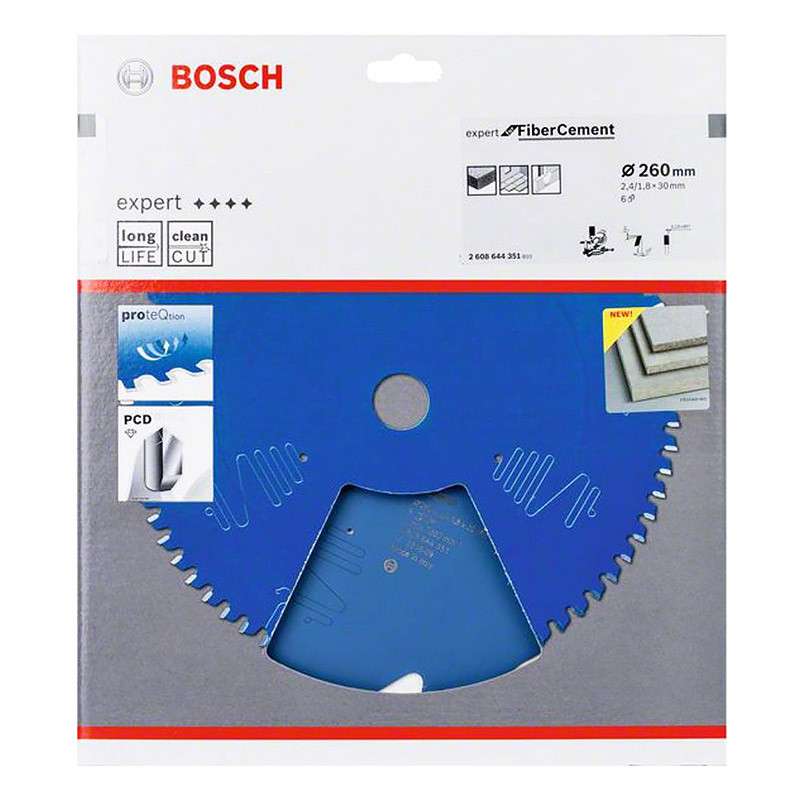 Lame de scie circulaire BOSCH Professional Expert for Fibre Cement Ø 260mm
