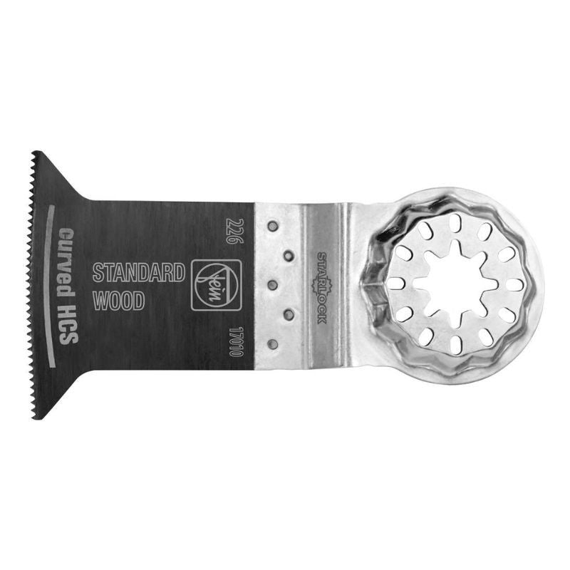 Lame plongeante FEIN E-Cut Curved HCS Starlock 50x50mm