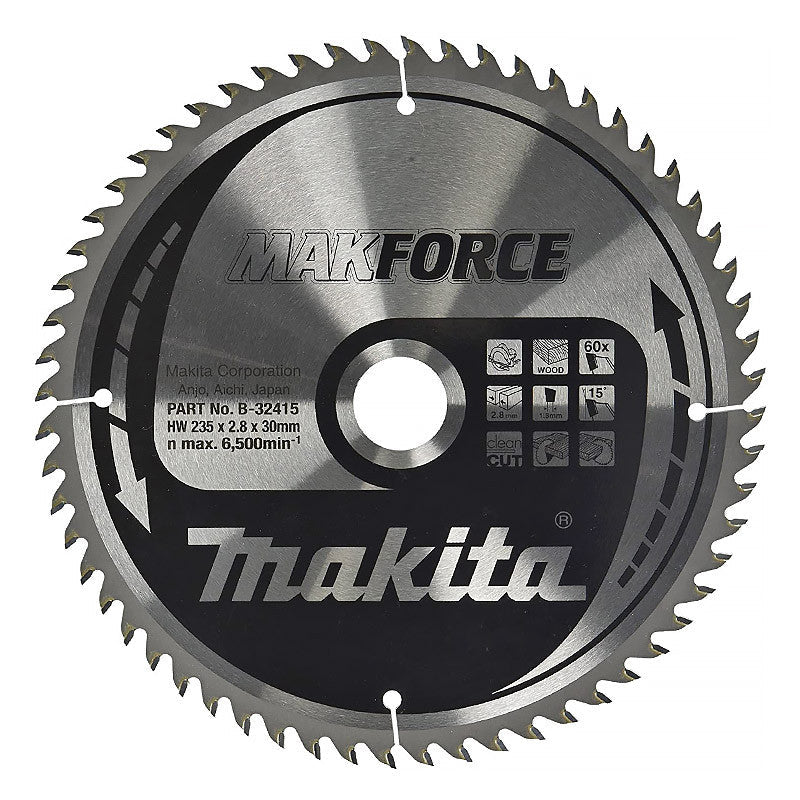 Lame de scie MAKITA B-32415 235 x 30 60 dents
