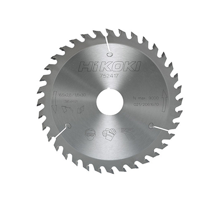 Lame pour scie circulaire Ø 216mm Proline  HIKOKI 752447 - 36 dents - pour coupe aluminium