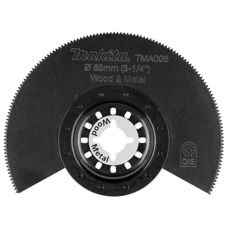 Lame Segment MAKITA B-64799 BIM Bois / Métal Moyeu déporté Ø 85mm  (TMA045)