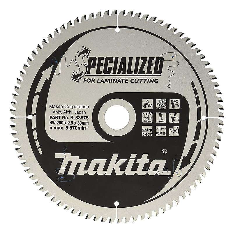 Lames de scie Specialized Stratifié MAKITA B-33875