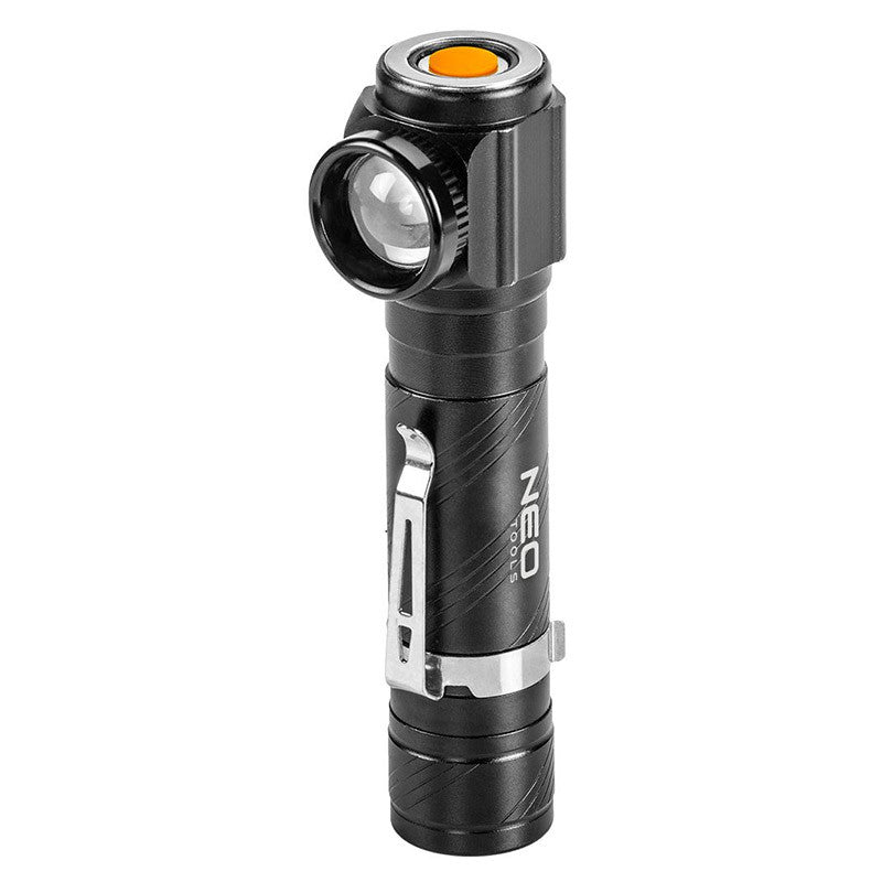 Lampe de poche et frontale NEO TOOLS 99-026 USB 800LM CREE XML-T6 LED