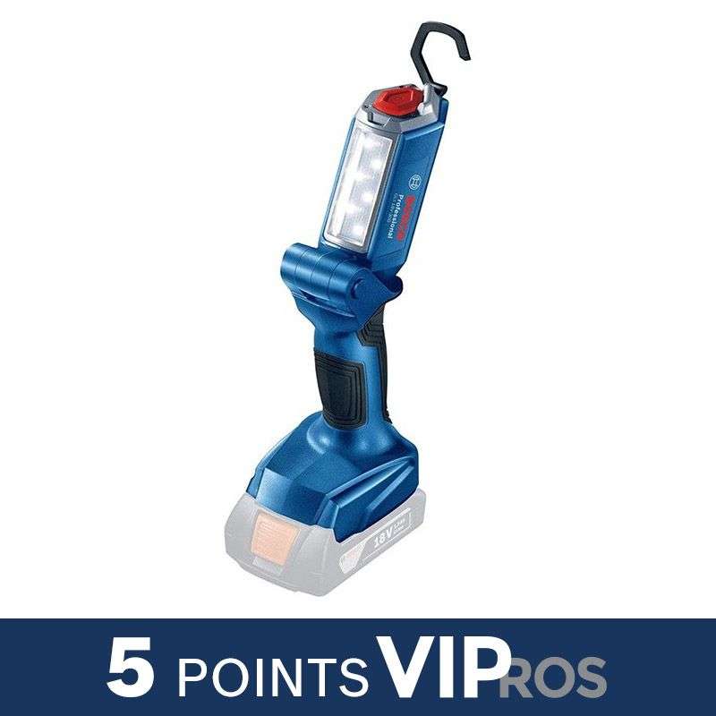 Lampe LED BOSCH 06014A1100 - GLI 18V-300 Professional Li-Ion (vendu sans batterie)