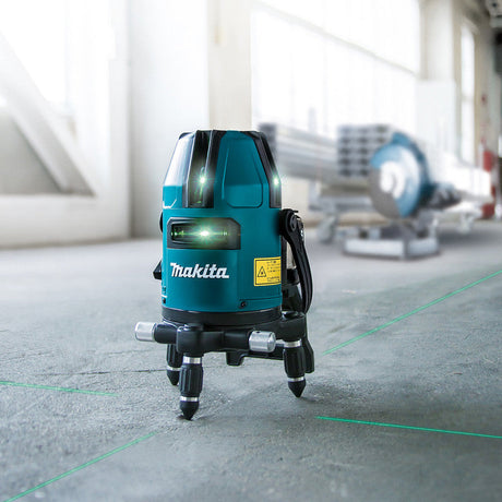 Laser Croix 4 lignes verticales 1 horizontale MAKITA SK40GDZ - 10m