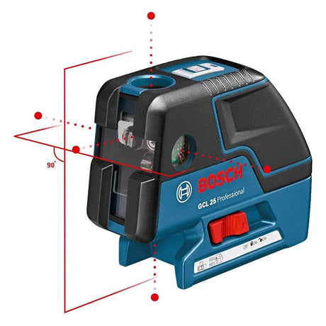 Laser points BOSCH 0601066B01 - GCL25 Professional + Trépied BT150