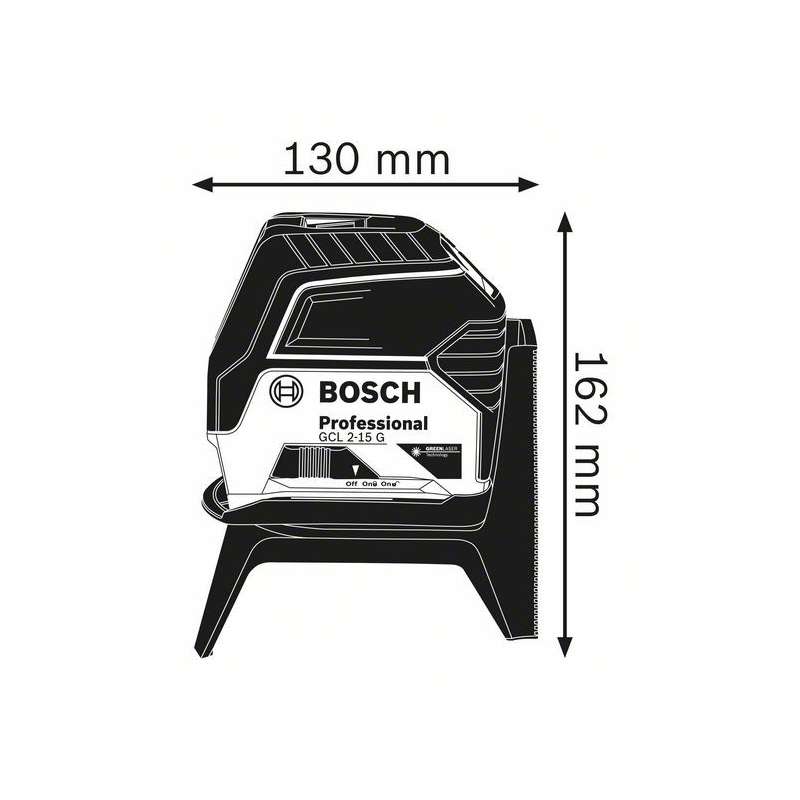Laser points et lignes BOSCH 0601066J00 - GCL 2-15 G Professional