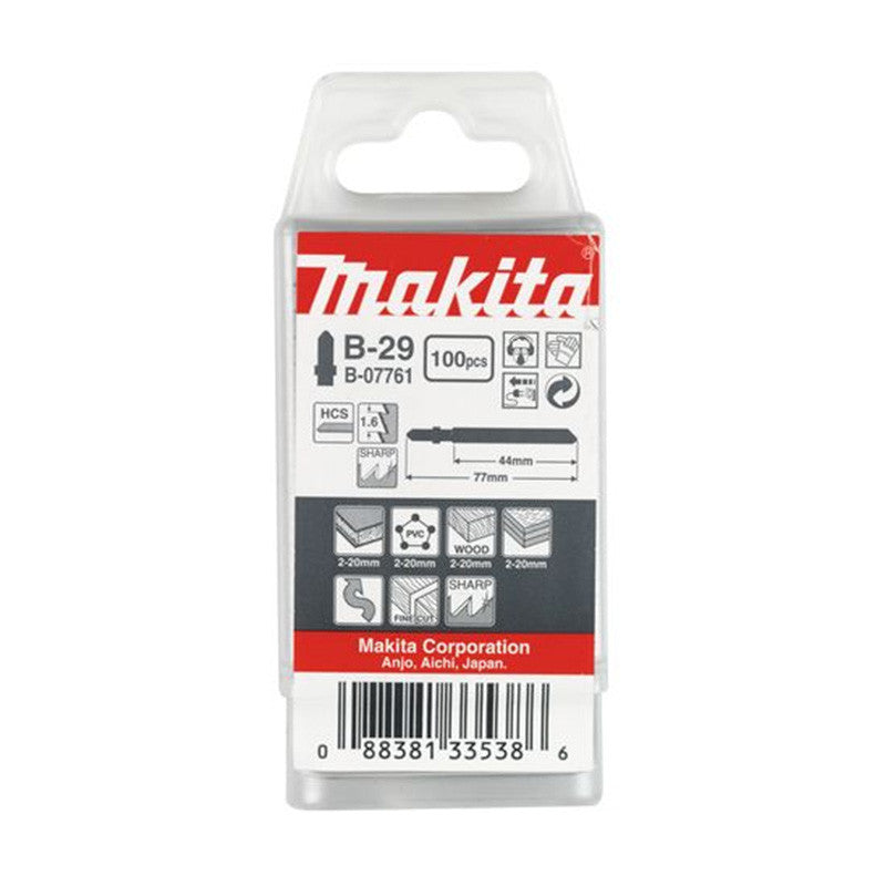 Lot 100 Lames de scie sauteuse MAKITA B -07761- B29