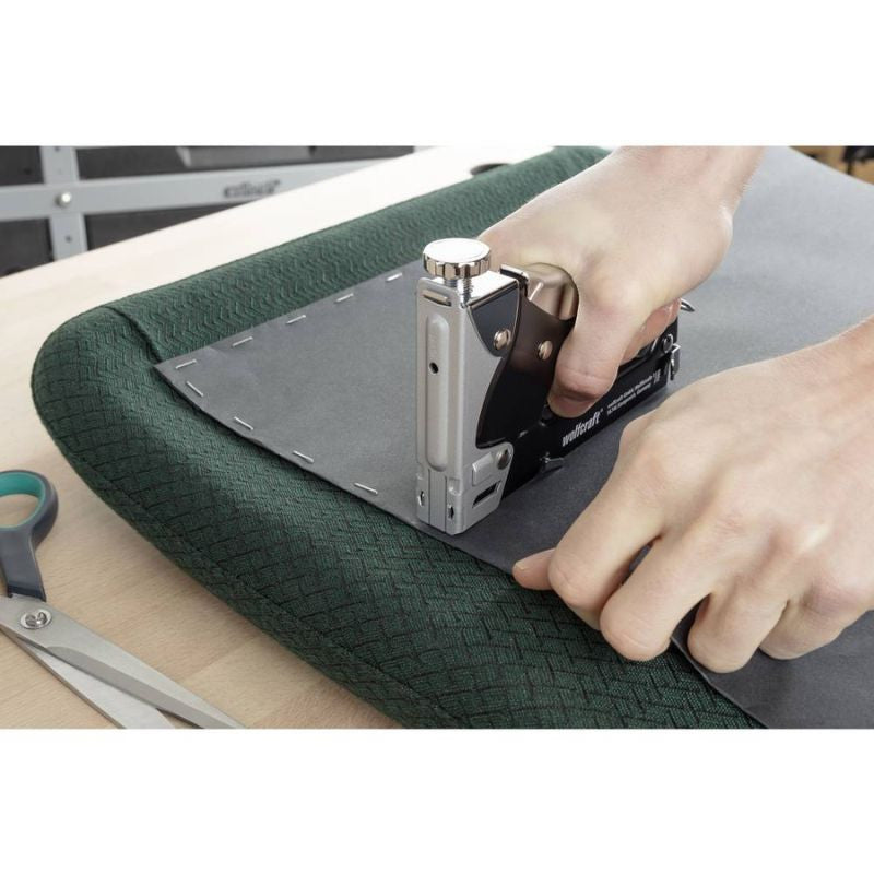 Lot agrafeuse WOLFCRAFT 7089000 - Tacocraft 7 + agrafes