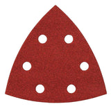 Lot de 10 Triangles abrasifs MAKITA longue durée pour bois