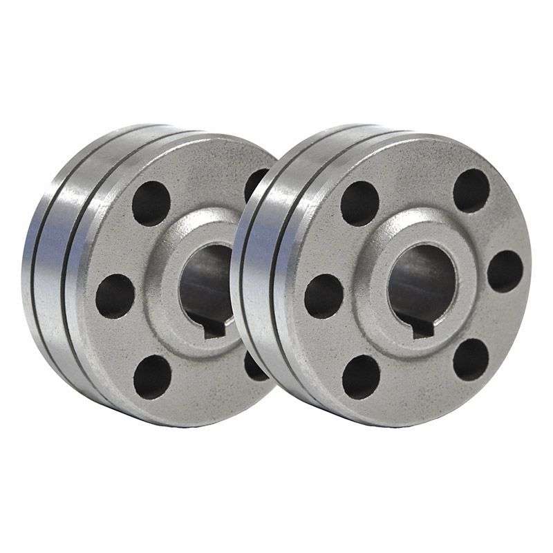 Lot de 2 galets type B pour fil alu Ø 0,8 / 1,0 mm GYS 042377