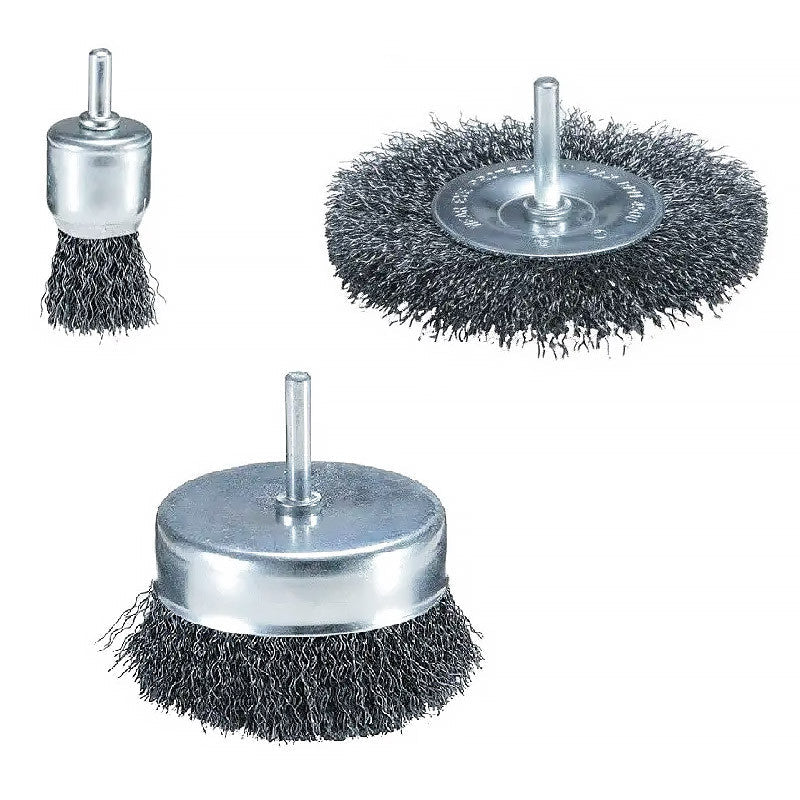Lot de 3 brosses boisseau pour perceuse MAKITA D-66070