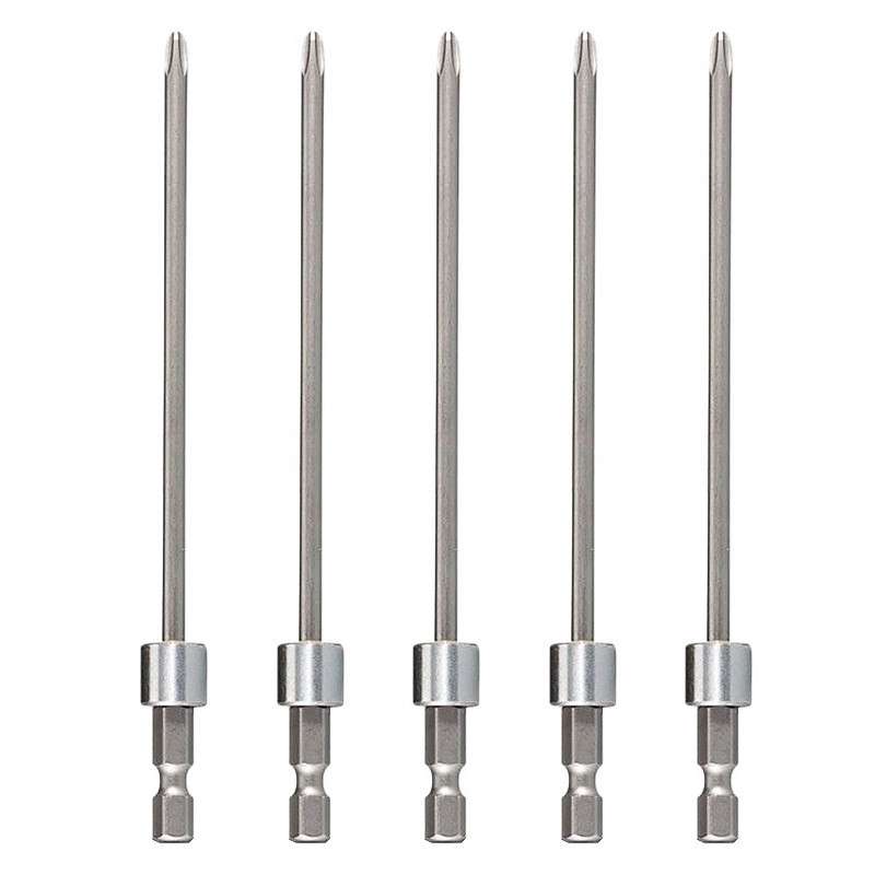 Lot de 5 embouts PHILLIPS 2 MAKITA 199155-7 pour pour Visseuse à placo MAKITA DFS452 , MAKITA FS6300