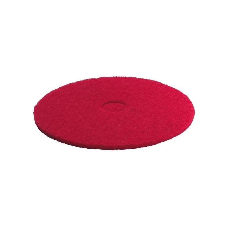 Lot de 5 pads KARCHER 6.371-153.0 - rouge - souple - 280mm
