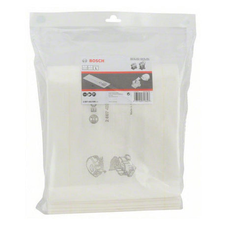 Lot de 5 sacs-filtres pour liquide BOSCH 2607432039 - Pour GAS 35-55