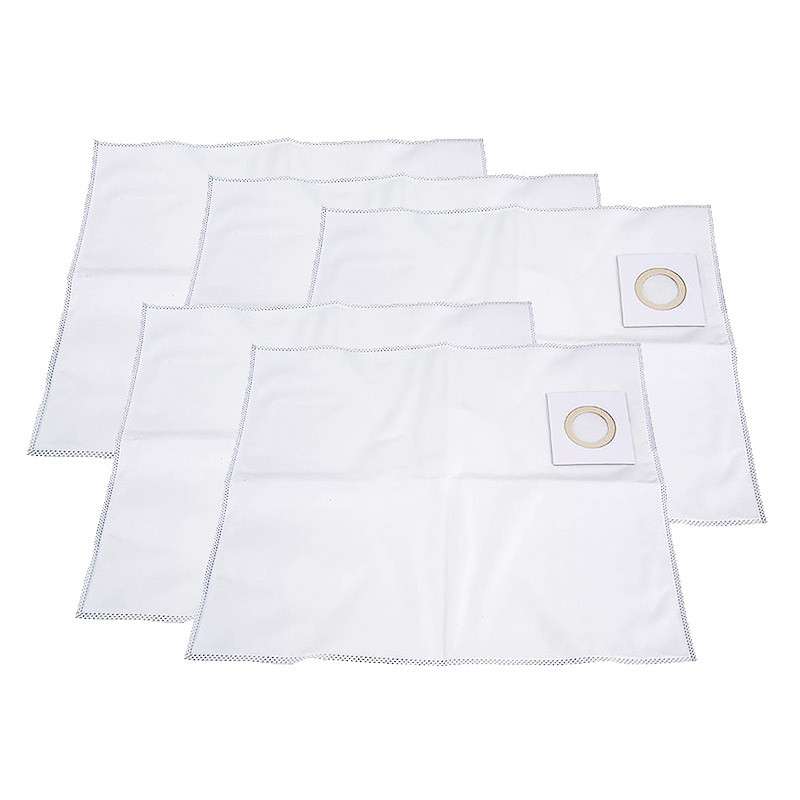 Lot de 5 sacs tissu avec fermeture pour aspirateurs MAKITA VC3210 et VC3211