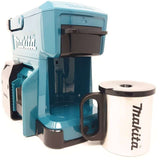Machine à café MAKITA DCM501Z 18V ou 12V Li-Ion (vendu sans batterie)