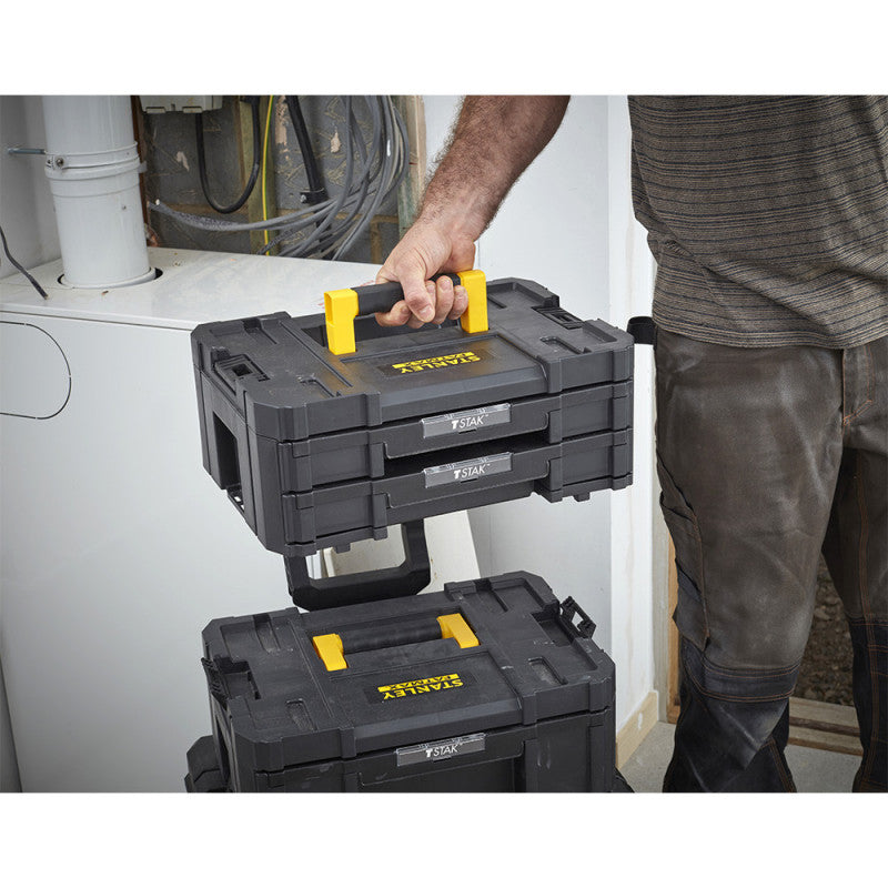 Malette 2 tiroirs STANLEY TSTAK FATMAX - 8 L