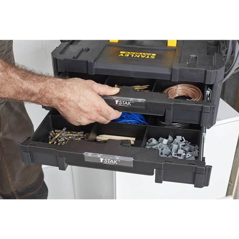 Malette 2 tiroirs STANLEY TSTAK FATMAX - 8 L