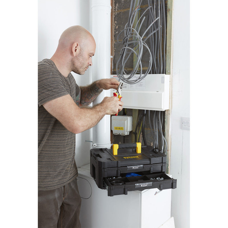 Malette 2 tiroirs STANLEY TSTAK FATMAX - 8 L