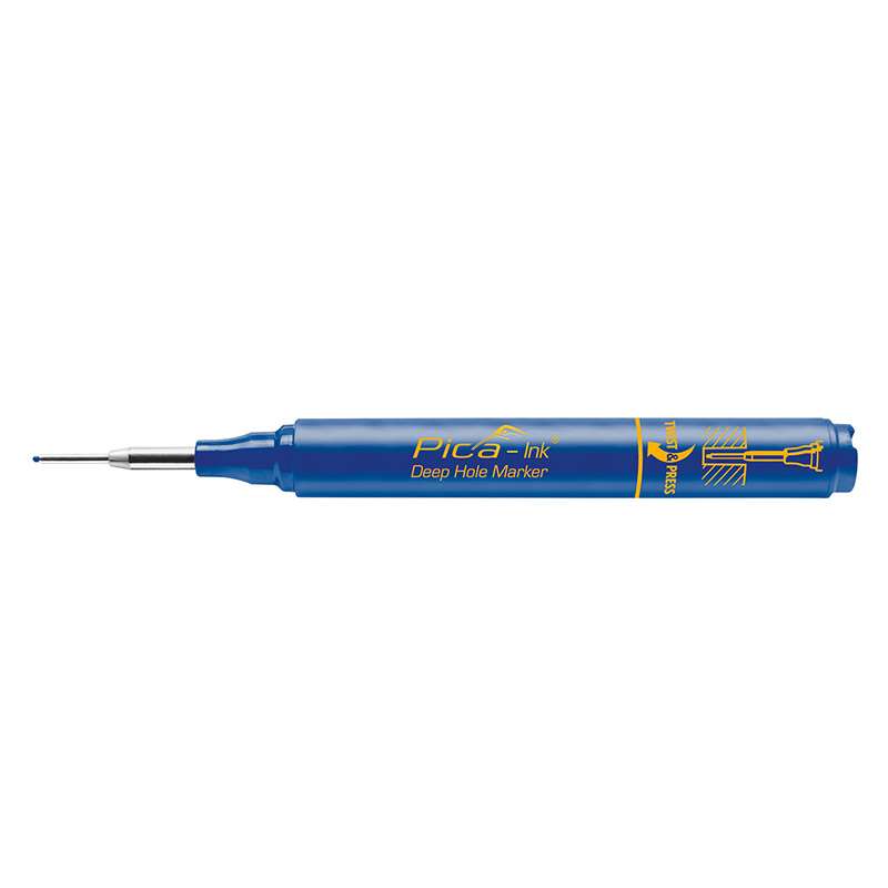 Marqueur trous profonds PICA-Ink bleu 150/41/SB