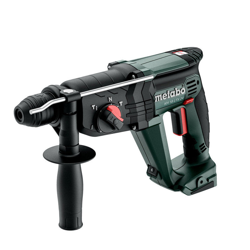 Marteau perfo burineur 18 V  METABO - KH 18 LTX 24 - SDS Plus 60171284 coffret MetaBOX (vendu sans batterie)