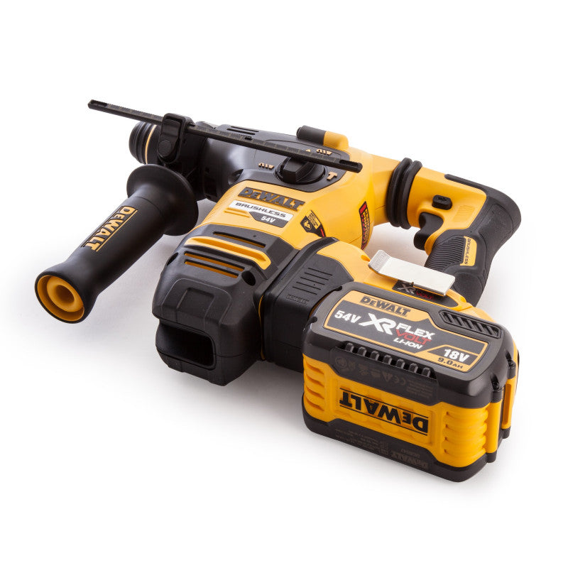 Perforateur burineur SDS-plus 54V DEWALT DCH333X2-QW Brushless avec 2 batteries 9,0 Ah FLEXVOLT