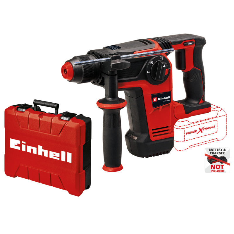 Marteau Perforateur sans fil 18V 2.6J EINHELL TP-HD 18/26 Li BL-Solo Power X-Change (vendu sans batterie)