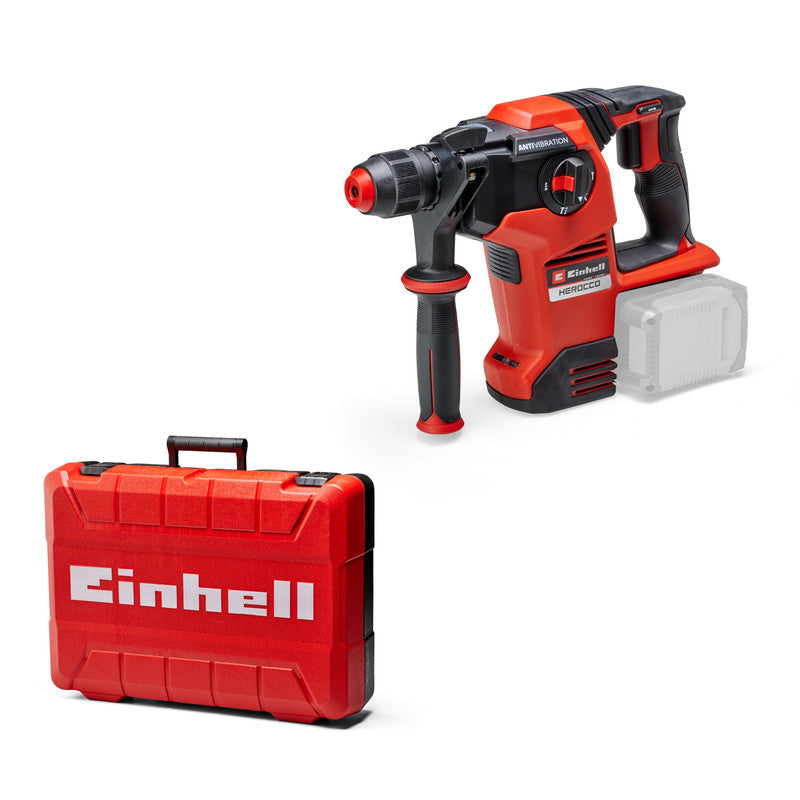 Marteau Perforateur sans fil SDS-plus 36V 3.2J EINHELL HEROCCO 36/28 Li-Solo Power X-Change (vendu sans batterie)