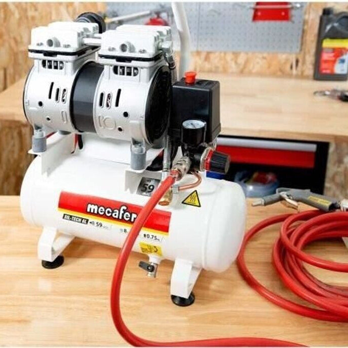 COMPRESSEUR DEBRUITE 6L 0,75HP SILTECH - MECAFER - 425513
