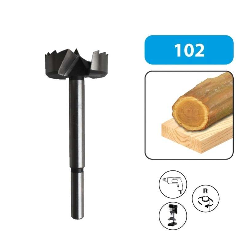 Mèche à faconner coupe périphérique décomposé LEMAN