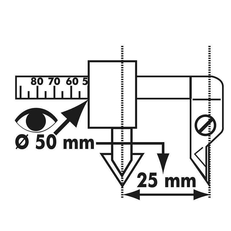Mèche extensible MEJIX 180168 diam. 23 à 93 mm max