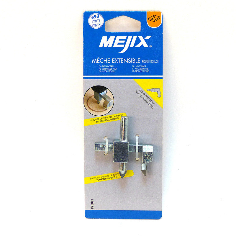 Mèche extensible MEJIX 180168 diam. 23 à 93 mm max