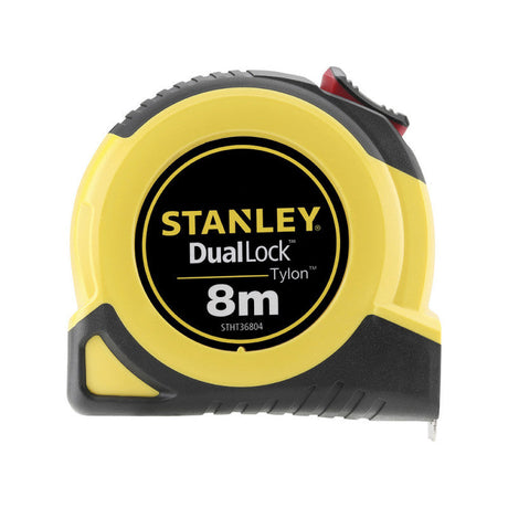 Mesure ruban tylon dual lock STANLEY STHT36804-0 8 m x 25 mm