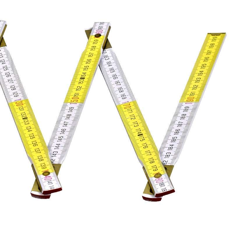 Mètre pliant 2 m NEO TOOLS 74-020 blanc et jaune