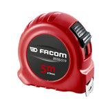 Mètre ruban FACOM 893B.519PB - Bouton blocage - Nylon anti-reflet - 5mx19mm