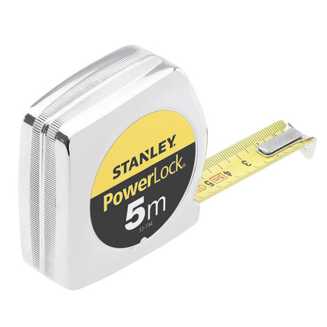 Mètre ruban powerlock classic abs STANLEY 5 m x 19 mm