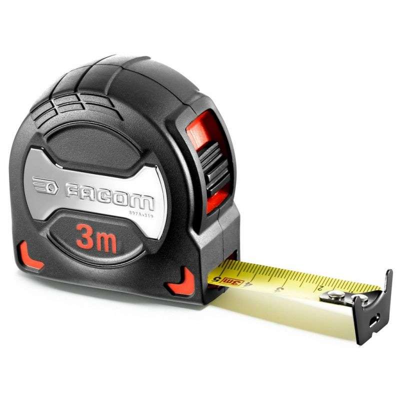 Mètre ruban PREMIUM FACOM 897A.319PB (3m x 19mm)