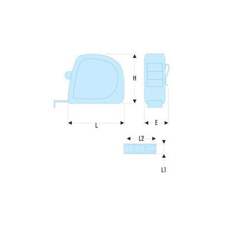 Mètre ruban PREMIUM FACOM 897A.828PB (8m x 28mm)