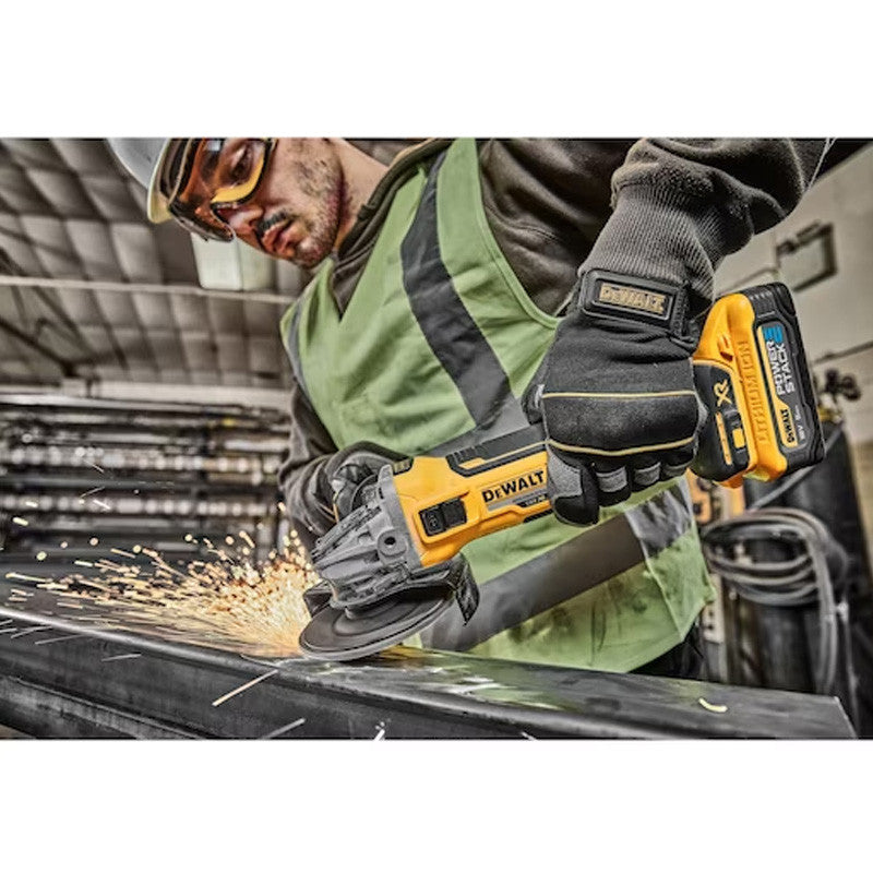 Meuleuse Ø125mm 18V DEWALT DCG405H2T-QW Brushless avec coffret et 2 batteries 5,0 Ah POWERSTACK