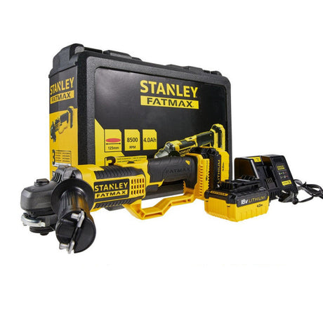 Meuleuse 125mm STANLEY FMC761M2 FATMAX Lithium 18V - 2 batteries 4,0 Ah V20