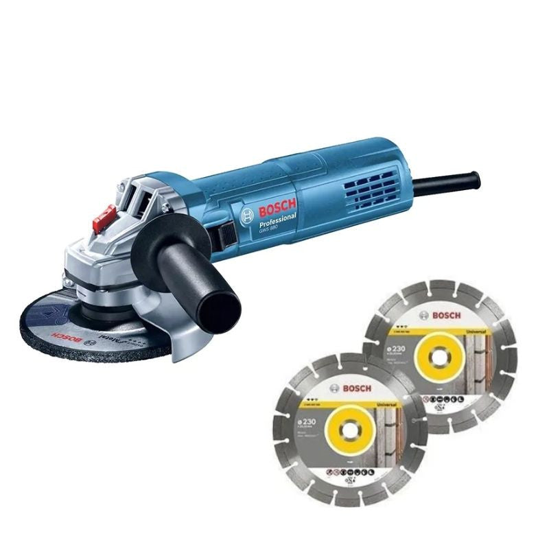 Meuleuse angulaire BOSCH GWS 880 + 2 disques diamants