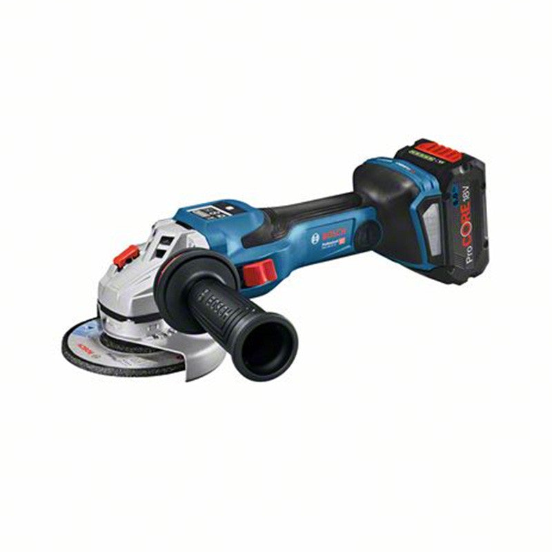 Meuleuse angulaire sans-fil BITURBO BOSCH 06019H6100 - GWS 18V-15 SC Professional en L-Boxx (vendu sans batterie)