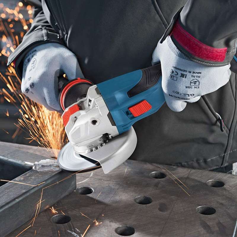 Meuleuse angulaire sans-fil BITURBO BOSCH 06019H6400 - GWX 18V-15 C Professional X-LOCK en L-Boxx (vendu sans batterie)