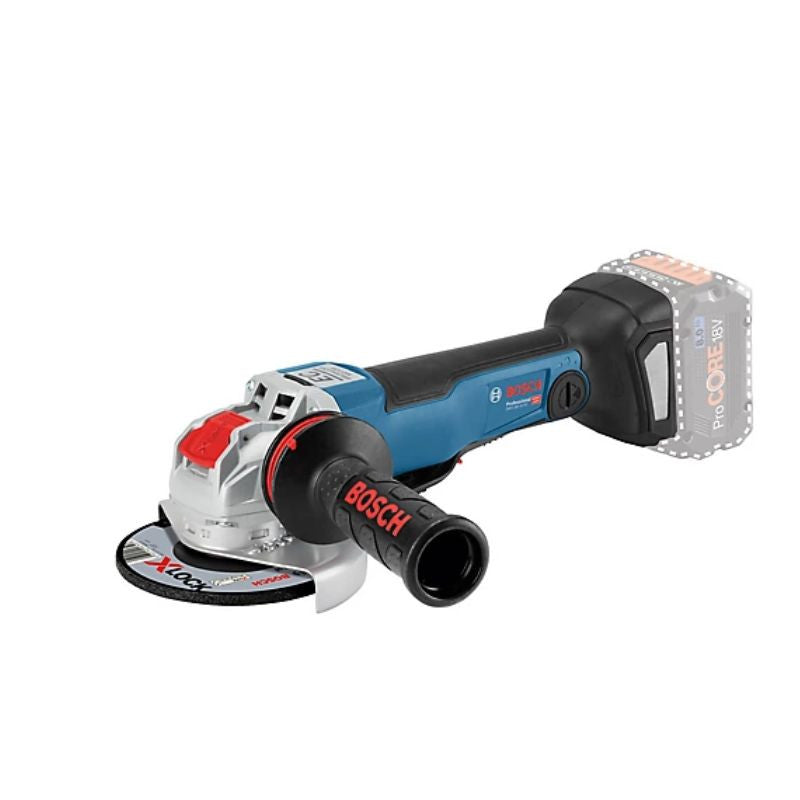Meuleuse angulaire sans fil Bosch 06017B0101 - GWX 18V-10 Brushless technologie ProCORE18V