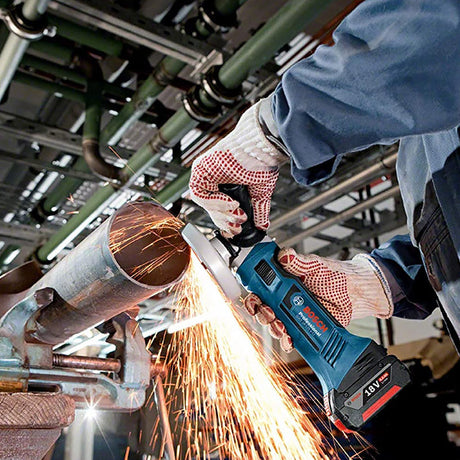 Meuleuse angulaire sans fil BOSCH GWS 18-125V-LI (vendu sans batterie)