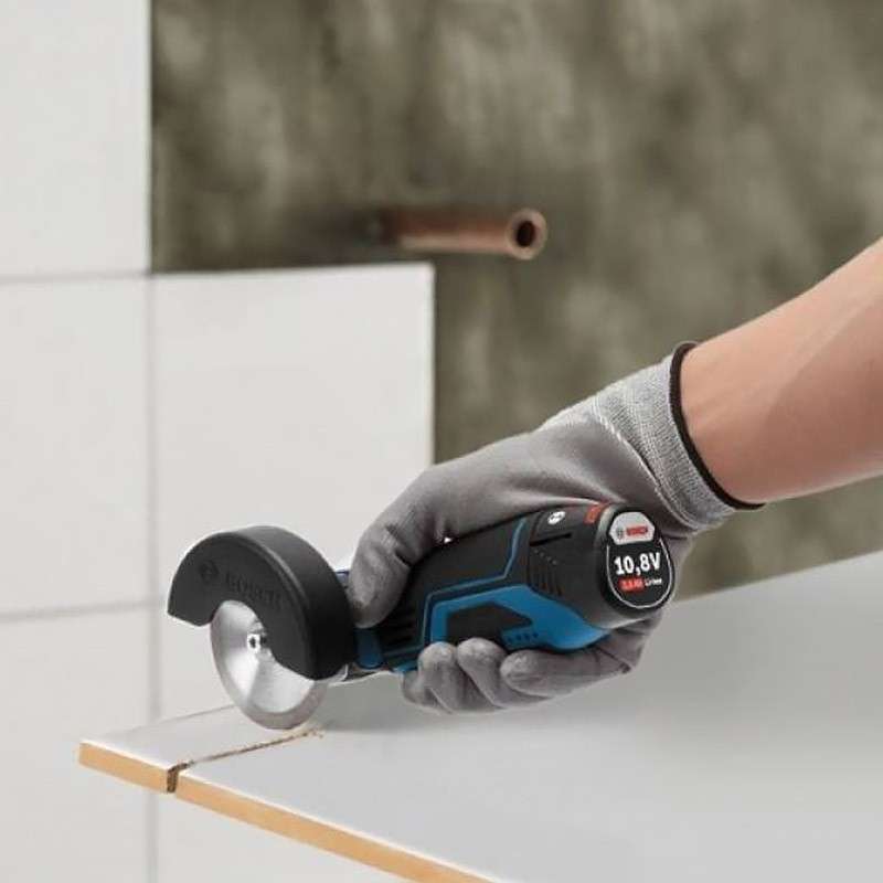 Meuleuse d'angle BOSCH 06019F200B - GWS 12V-76 V-EC Professional (2 x 3 Ah)