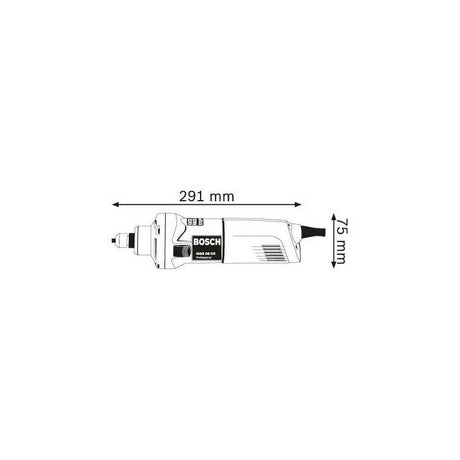 Meuleuse Droite BOSCH 0601220100 - GGS 28 CE Professional - 650 W