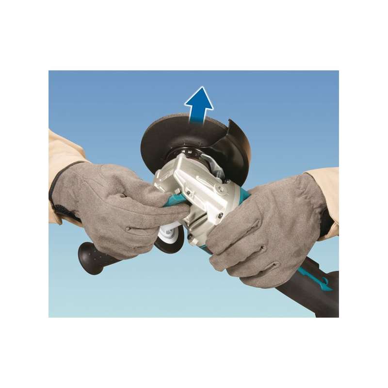 Meuleuse MAKITA DGA519ZX1 Ø 125mm 18V Li-Ion (vendu sans batterie)