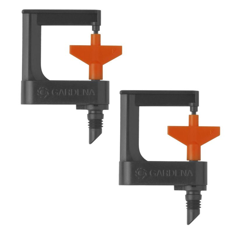 Micro-asperseur rotatif GARDENA 1369-29 - Système Micro-Drip - 360° - 2 pièces